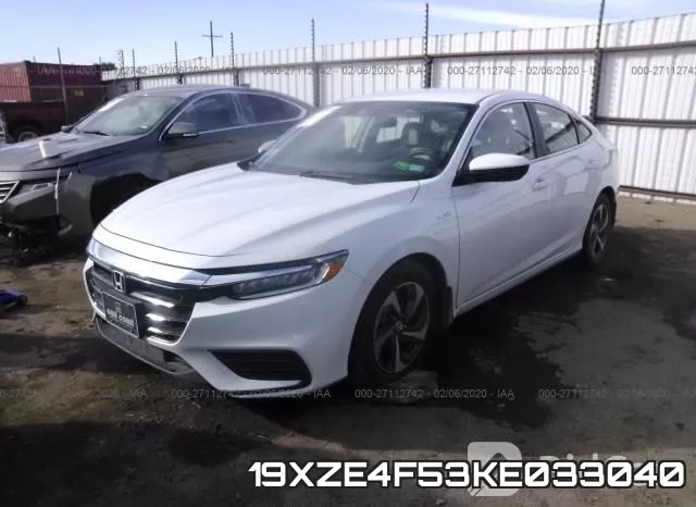 19XZE4F53KE033040 фото 3