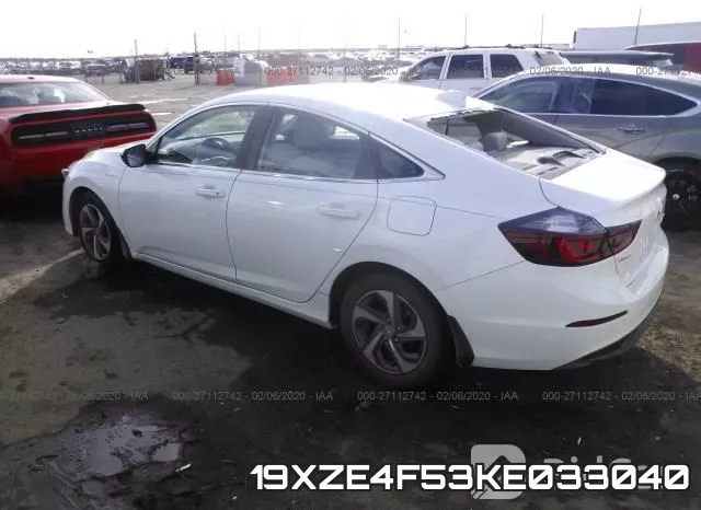 19XZE4F53KE033040 фото 4