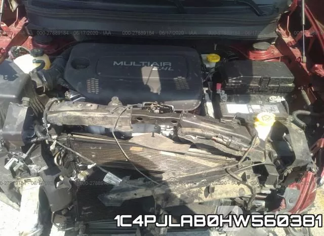 1C4PJLAB0HW560381 фото 2