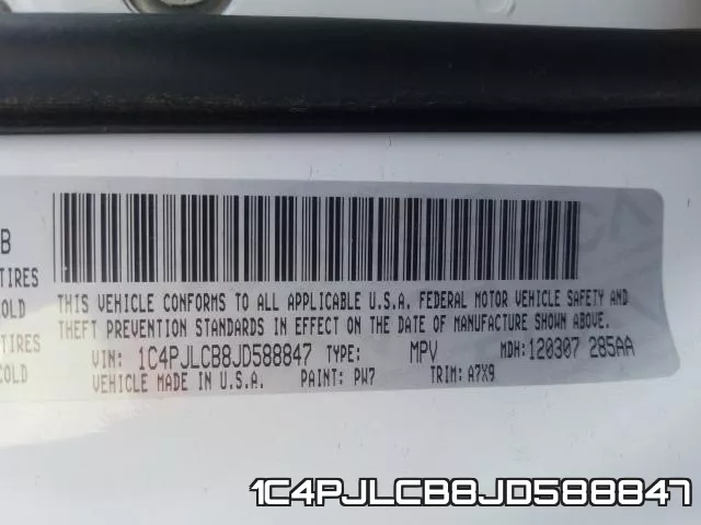 1C4PJLCB8JD588847 фото 2