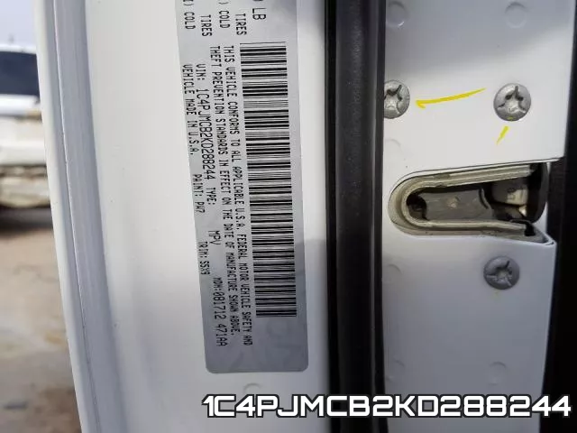 1C4PJMCB2KD288244 фото 2