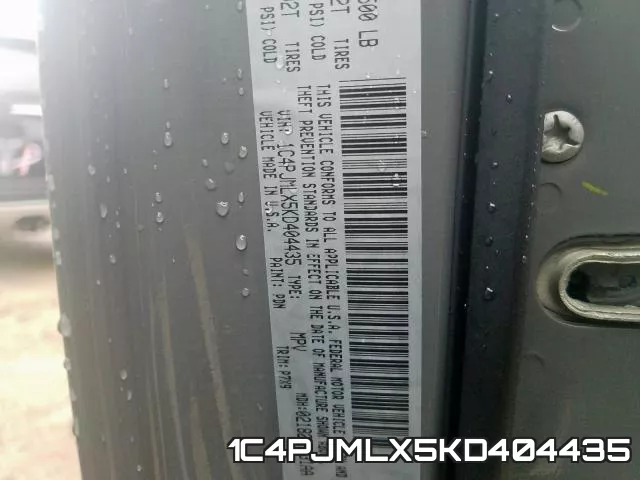 1C4PJMLX5KD404435 фото 2