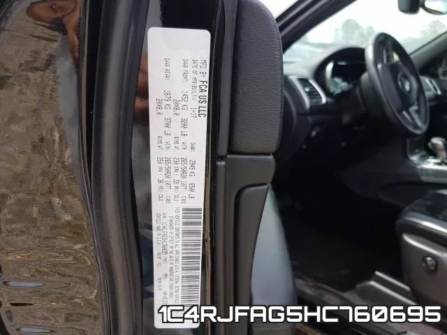 1C4RJFAG5HC760695 фото 2