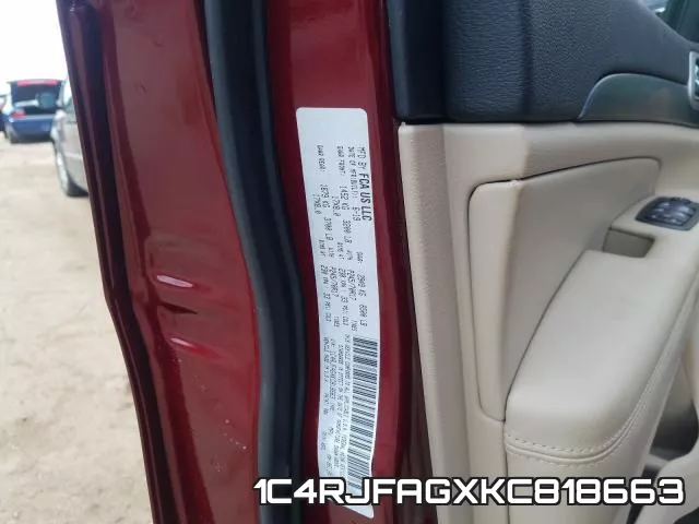 1C4RJFAGXKC818663 фото 2