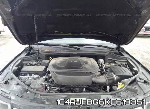1C4RJFBG6KC619351 фото 2