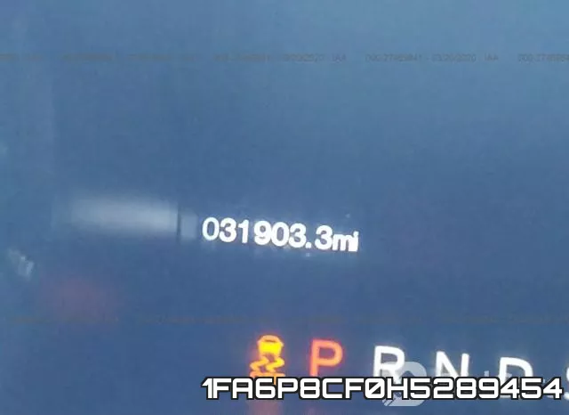 1FA6P8CF0H5289454 фото 8