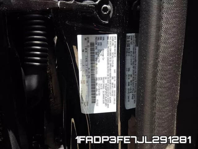 1FADP3FE7JL291281 фото 2