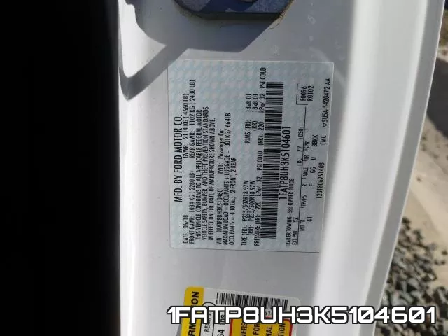 1FATP8UH3K5104601 фото 2
