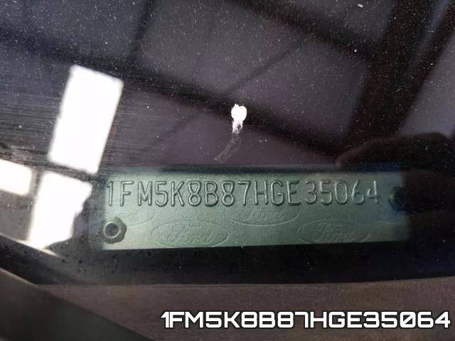 1FM5K8B87HGE35064 фото 2