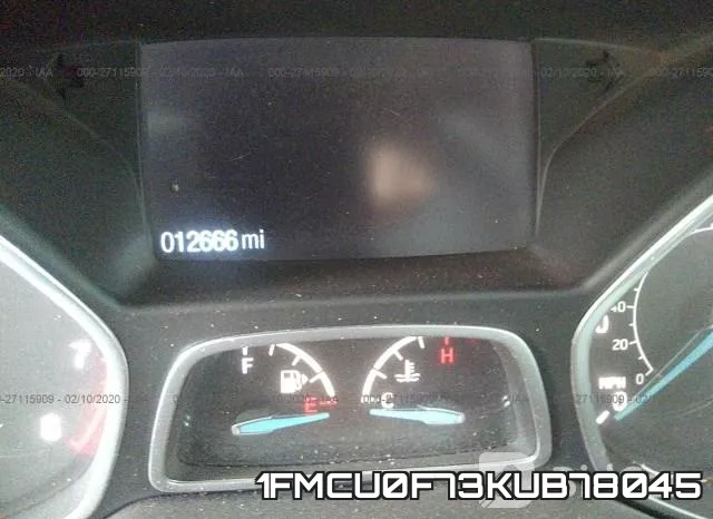 1FMCU0F73KUB78045 фото 8