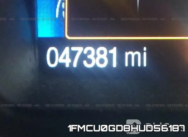 1FMCU0GD8HUD56187 фото 8