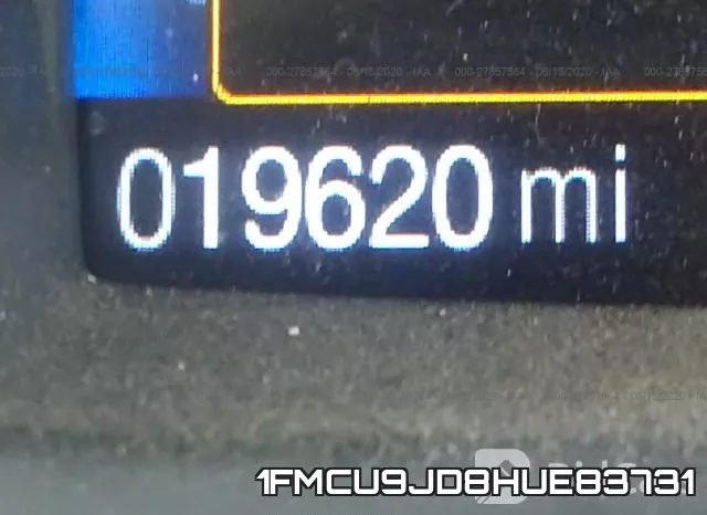 1FMCU9JD8HUE83731 фото 8