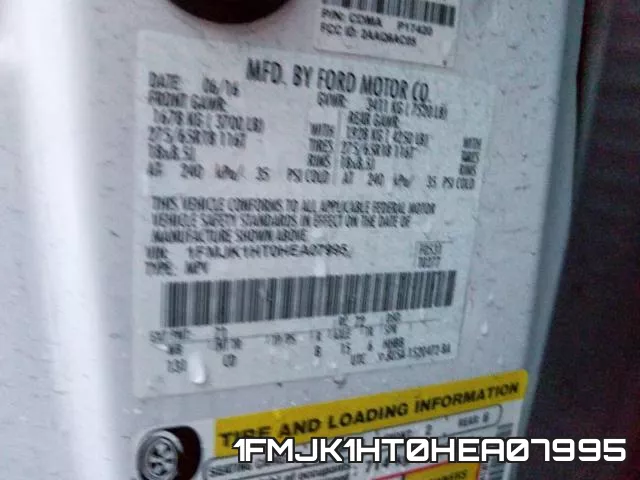 1FMJK1HT0HEA07995 фото 2