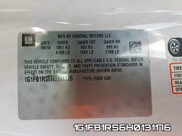 1G1FB1RS6H0131176 фото 2
