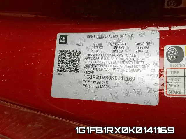 1G1FB1RX0K0141169 фото 2