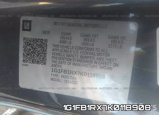 1G1FB1RX7K0118908 фото 10