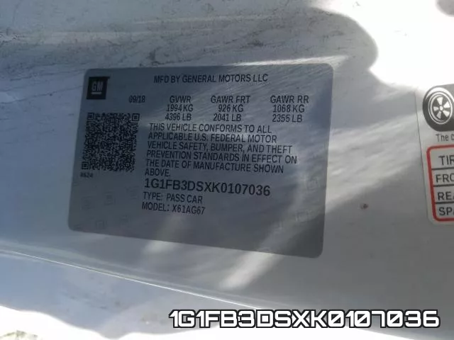 1G1FB3DSXK0107036 фото 2