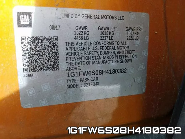 1G1FW6S08H4180382 фото 2