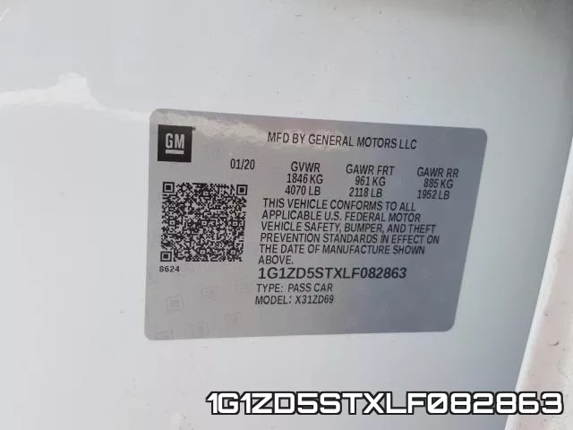 1G1ZD5STXLF082863 фото 2