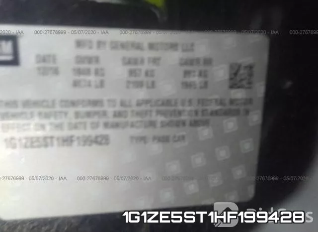 1G1ZE5ST1HF199428 фото 10