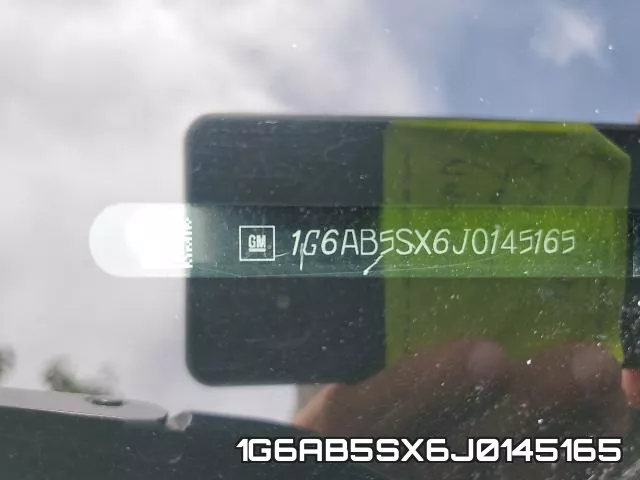 1G6AB5SX6J0145165 фото 2