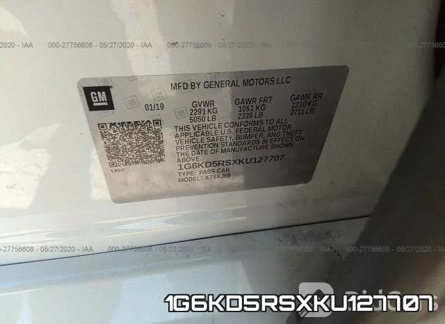 1G6KD5RSXKU127707 фото 10