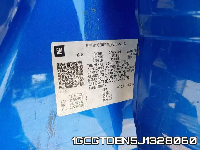 1GCGTDEN5J1328060 фото 2