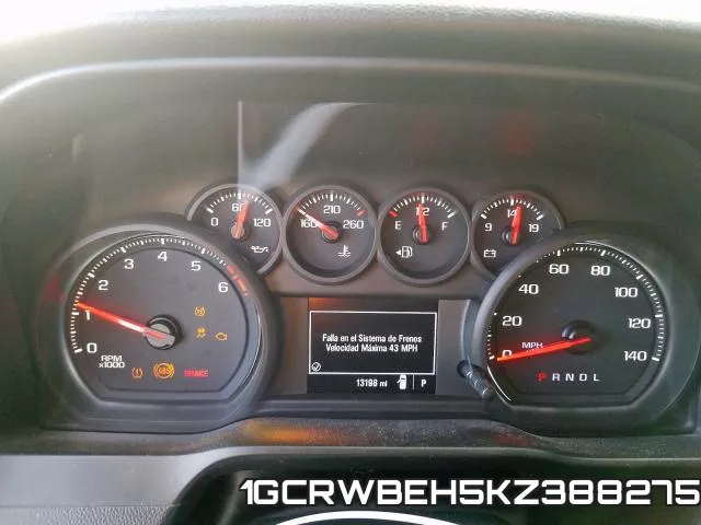 1GCRWBEH5KZ388275 фото 9