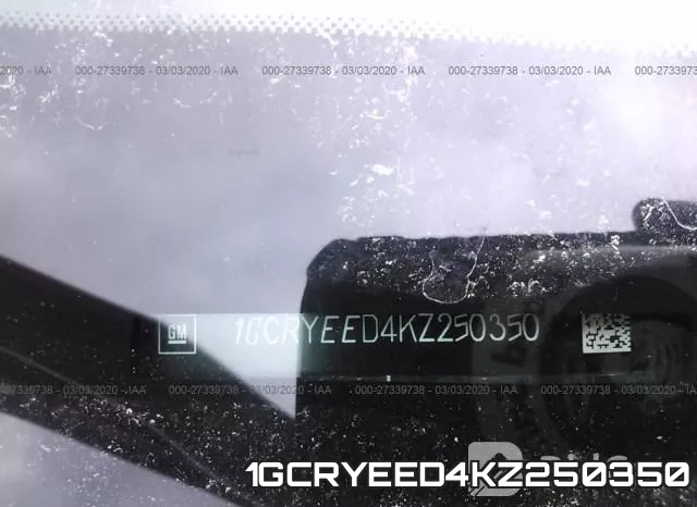 1GCRYEED4KZ250350 фото 10
