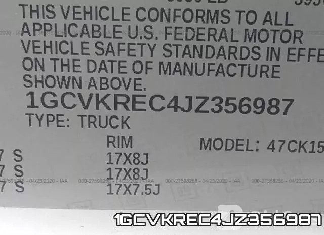 1GCVKREC4JZ356987 фото 10
