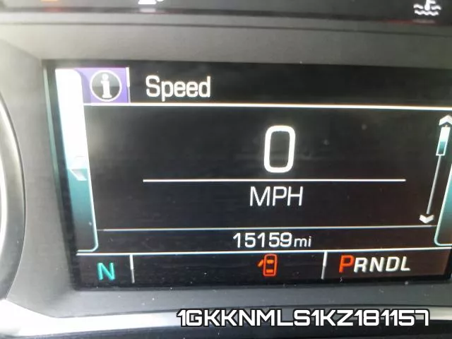 1GKKNMLS1KZ181157 фото 9