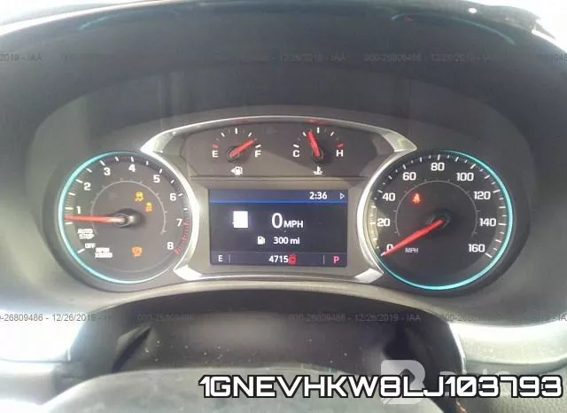 1GNEVHKW8LJ103793 фото 8