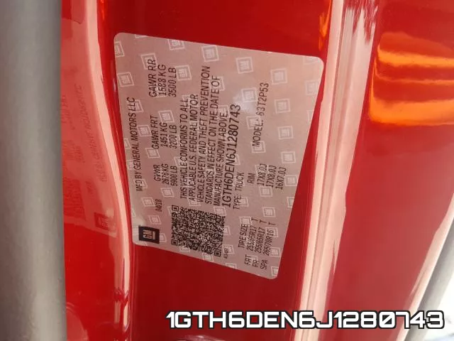 1GTH6DEN6J1280743 фото 2