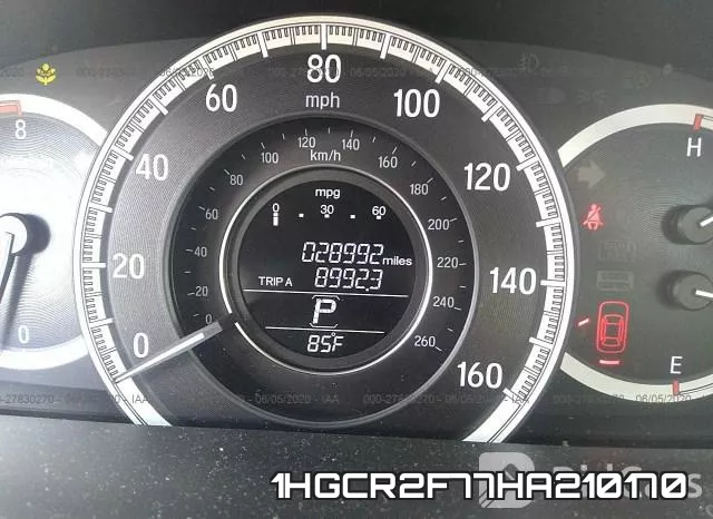 1HGCR2F77HA210170 фото 8