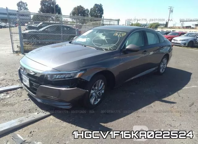 1HGCV1F16KA022524 фото 3