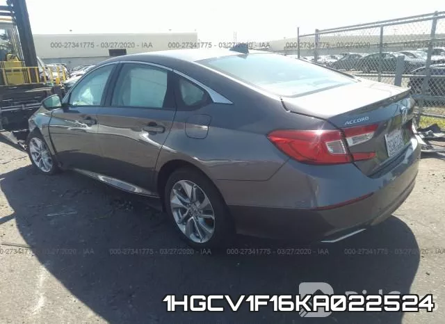 1HGCV1F16KA022524 фото 4