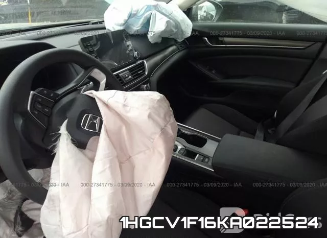 1HGCV1F16KA022524 фото 6