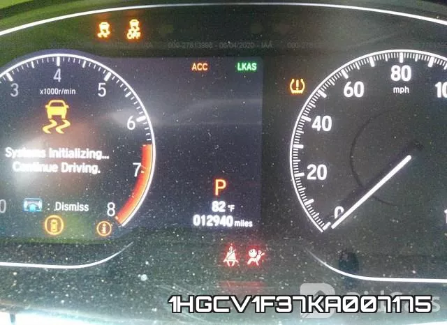 1HGCV1F37KA007175 фото 8
