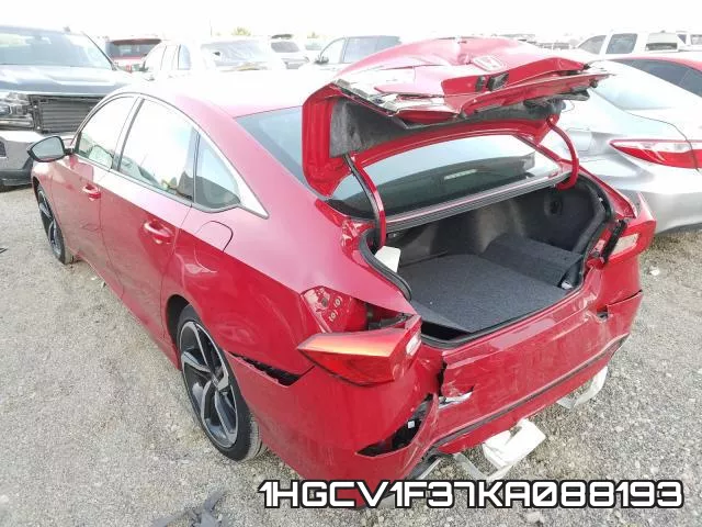 1HGCV1F37KA088193 фото 4