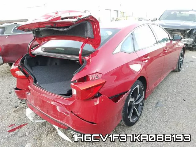 1HGCV1F37KA088193 фото 5