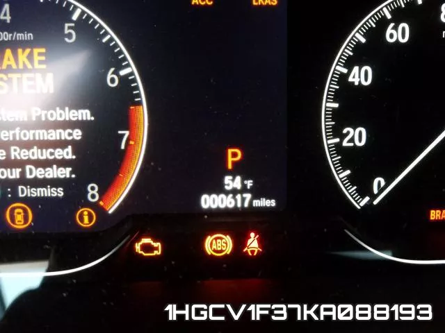 1HGCV1F37KA088193 фото 9