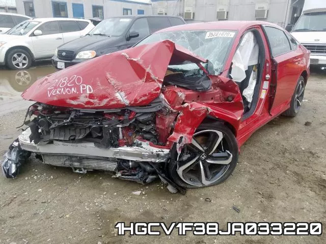 1HGCV1F38JA033220 фото 3