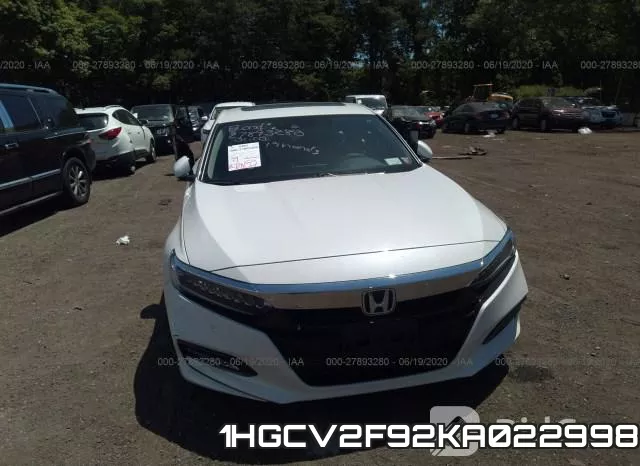 1HGCV2F92KA022998 фото 7