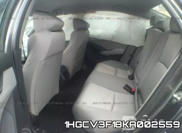 1HGCV3F18KA002559 фото 9