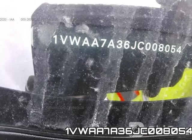 1VWAA7A36JC008054 фото 10