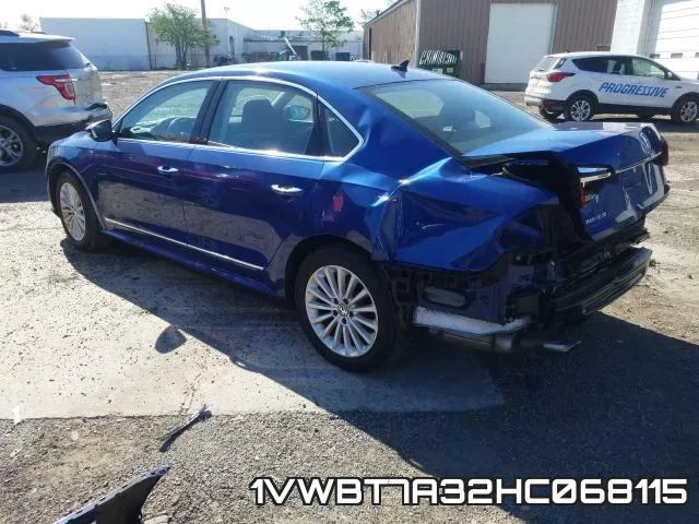 1VWBT7A32HC068115 фото 4