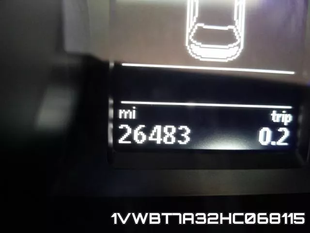 1VWBT7A32HC068115 фото 9