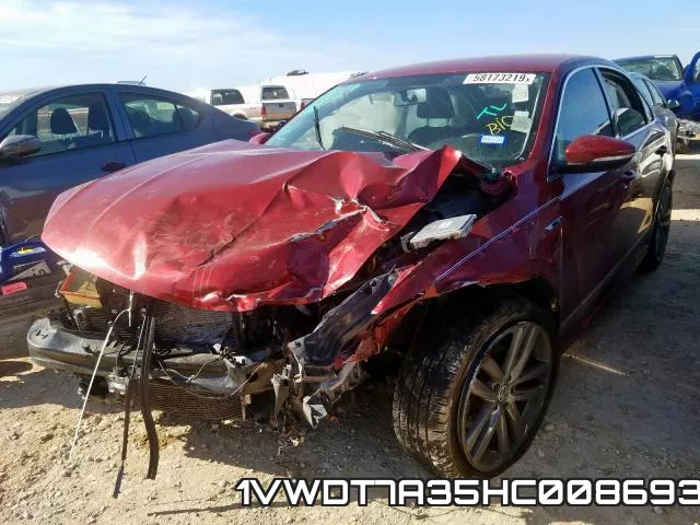 1VWDT7A35HC008693 фото 3