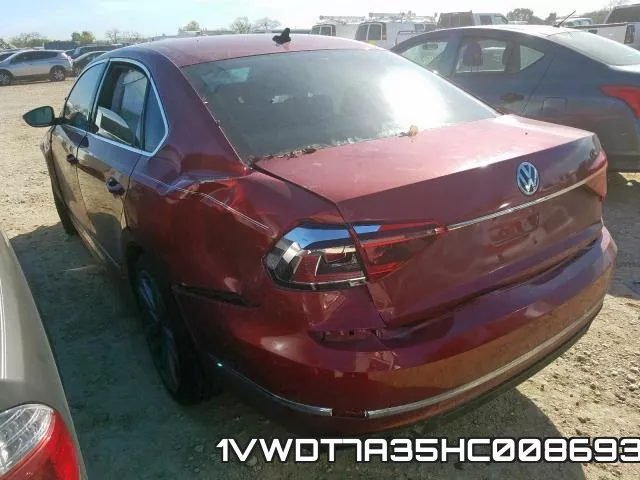 1VWDT7A35HC008693 фото 4