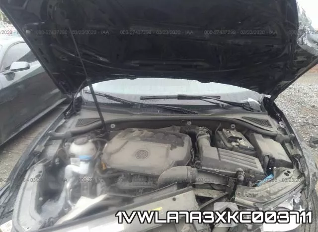 1VWLA7A3XKC003711 фото 2
